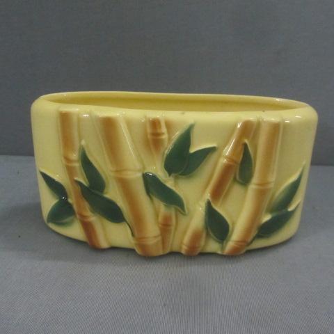 Royal Copley Bamboo Planter