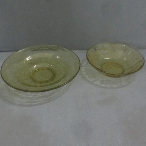 Amber Depression Fruit Bowl