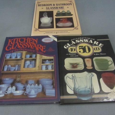 Vintage Kitchen, Bedroom & Bath Glass Books