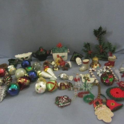 Lefton &  Christmas Ornaments