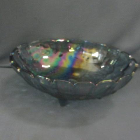 Carnival Glass Fruit Bowl