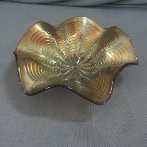Peacock Tail Candy Dish