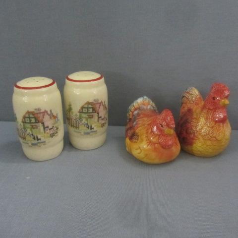 Hall, Hen & Rooster Salt & Pepper