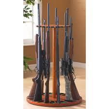 lot 14 image: Magnetic 24 - Gun Turntable Rifle Rack