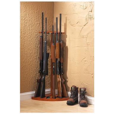 lot 6 image: Magnetic 24 - Gun Turntable Rifle Rack