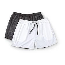 Mens Reversible Mesh Shorts, 2 Pack