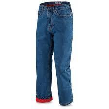 Guide Gear Mens Insulated Stone Washed Jeans