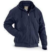Walls Mens Fleece Quilt-lined Hooded Jacket