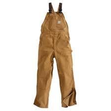 Carhartt Mens Flame-resistant Unlined Canvas Bib Overalls