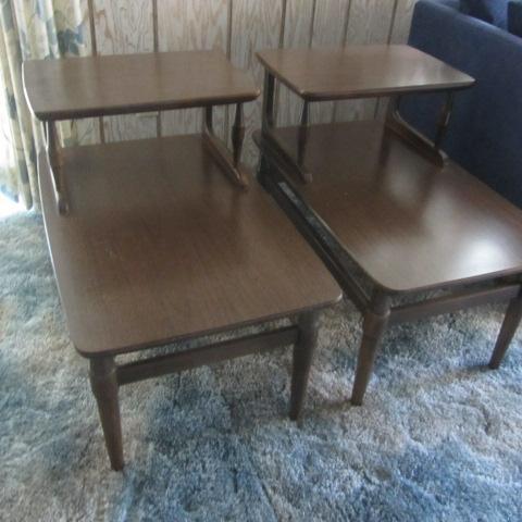 Stepback End Tables