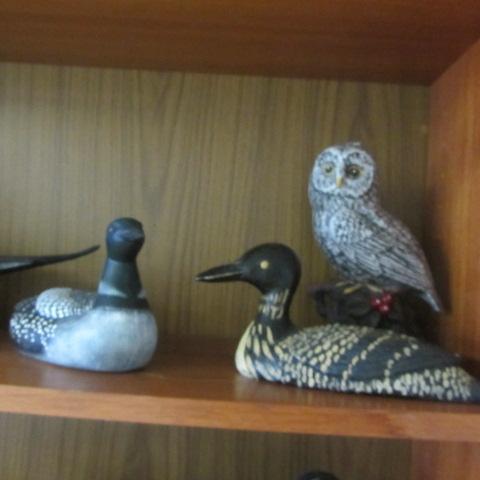Ceramic Loons, Mache Duck