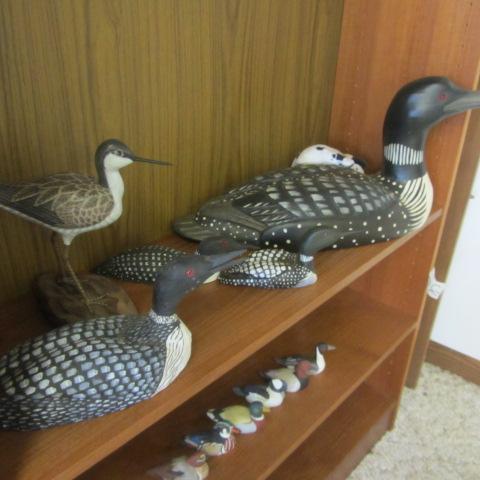 Wooden Loon Decoy