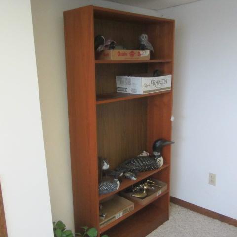 Two Bookshelves