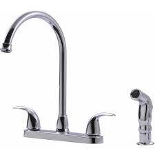 Ultra Faucet 2-Handle Kitchen Faucet - Chrome
