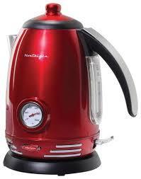 Nostalgia Retro Series 50s Style 7-Cup Electric Water Kettle