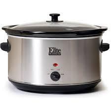 Elite Platinum 8.5-qt. Stainless Steel Slow Cooker