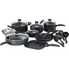 T-fal Initiatives 18-Pc. Nonstick Cookware Set