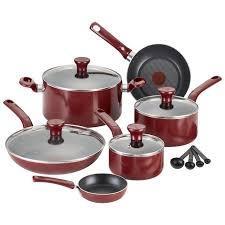T-fal Excite 14-Pc. Nonstick Aluminum Cookware Set
