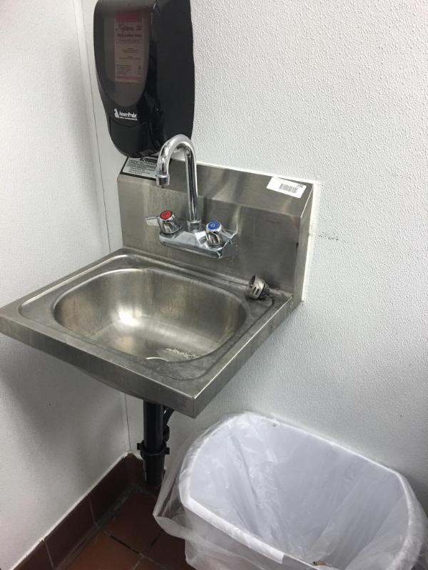 lot 296 image: Krowne NSF sink 15.75&quotx15" model no...