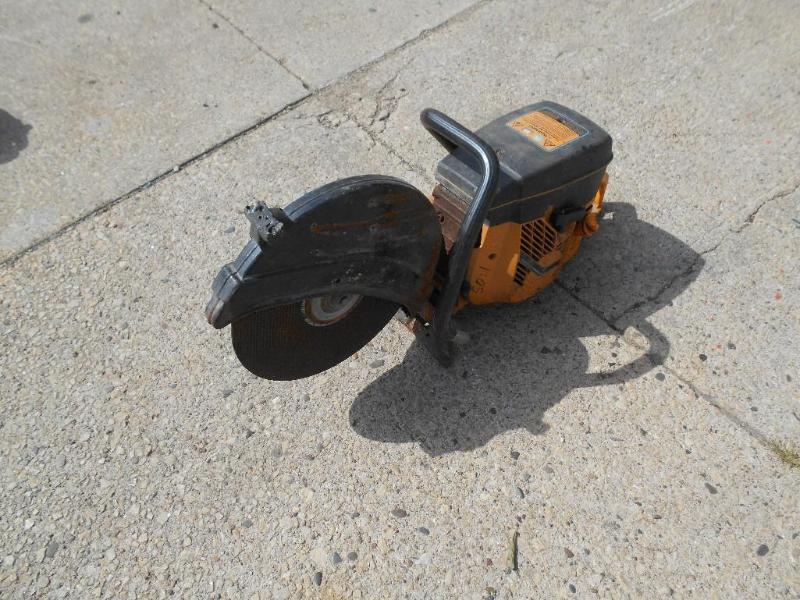 lot 20 image: Gas Powered Partner Metal, Concrete, Asphalt Saw Runs