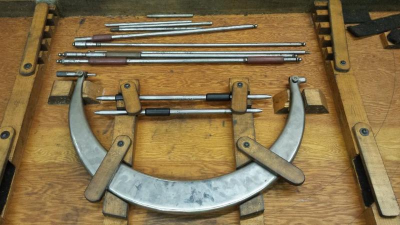 Davis and Thompson Micrometer, up to 18&quot...