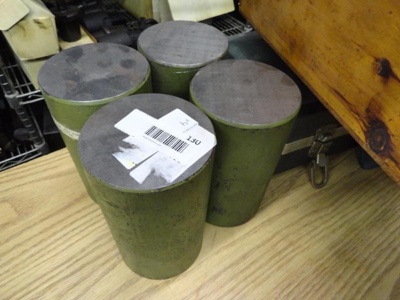 (4) 4&quot Diameter x 7&quot High Riser Blo...