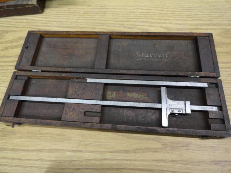 Starrett No. 448 Depth Gauge, 6&quot and 12&...