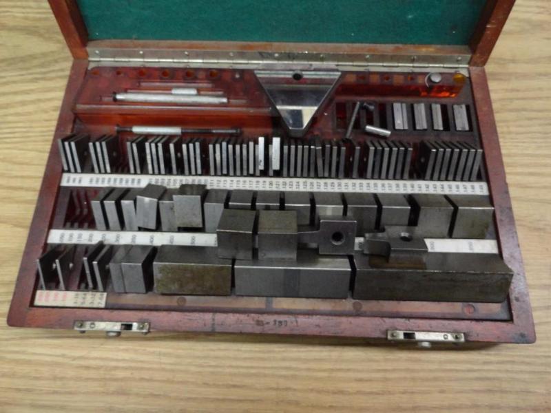 Hoke Precision Gage Blocks, Partial Set Manufacturing Inspection