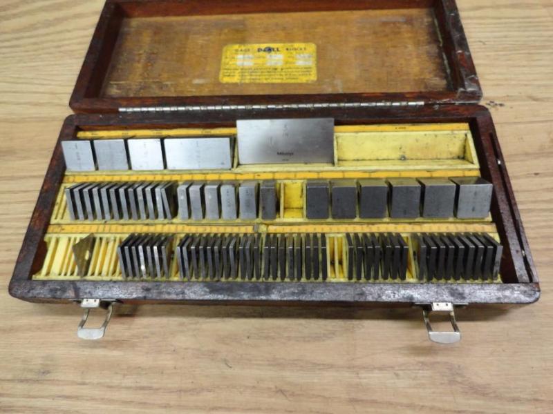 DoAll Precision Gage Blocks, Partial Set .100...