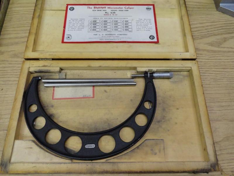 Starrett Micrometer, No 436, 9&quot to 10&qu...