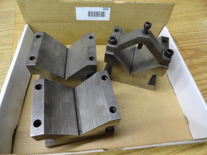 (3) V-Blocks, Approximate 3&quot x 4&quot...