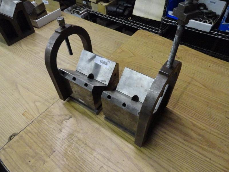 (2) V-Blocks, Approximate 6&quot x 6&quot...