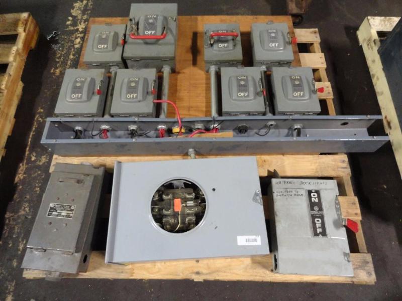 Pallet of Electrical Switch Boxes to Include...