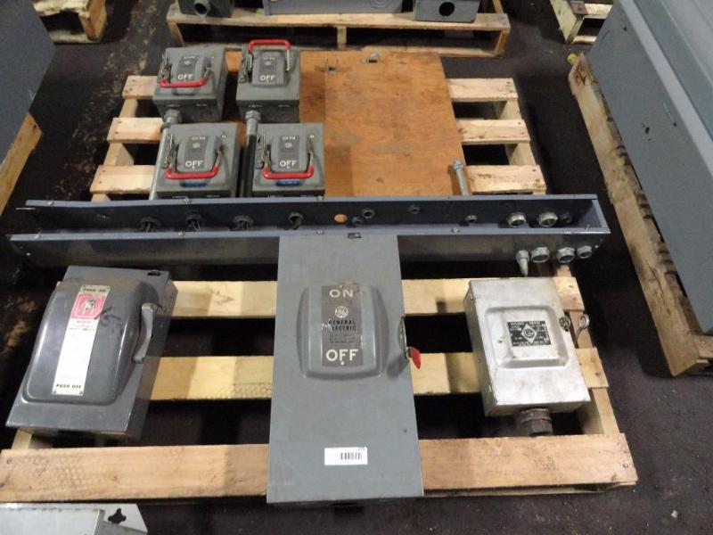 Pallet of Electrical Switch Boxes to Include...