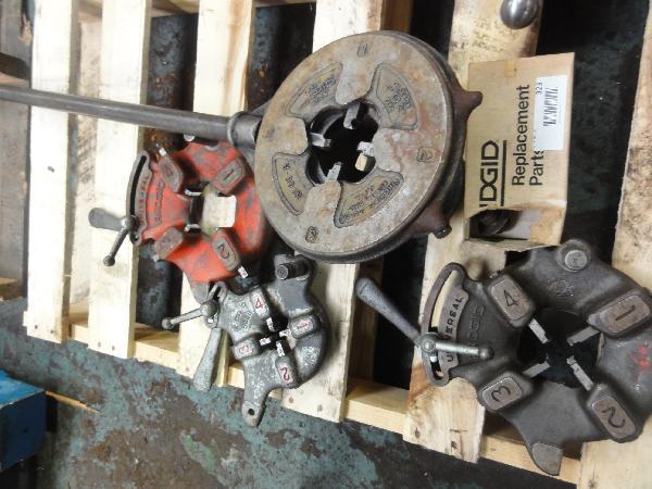 Rigid Bolt Dies and Threader with Handle