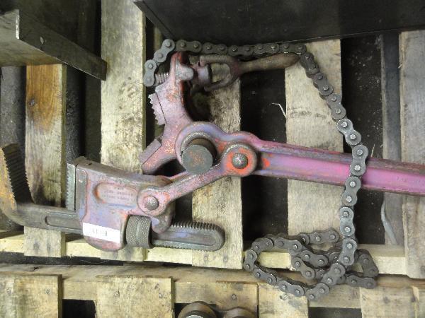 Ridgid&nbspNo 48, Pipe Wrench With Chain Att...