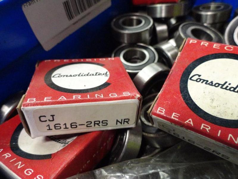 Assorted Consolidated Bearings, 1616-2RS...