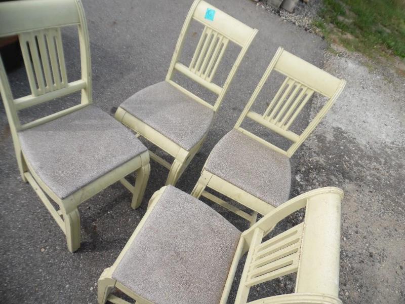 Wooden chairs