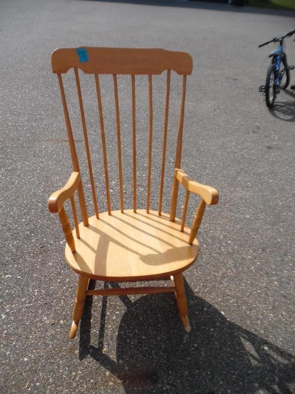 Pine rocker