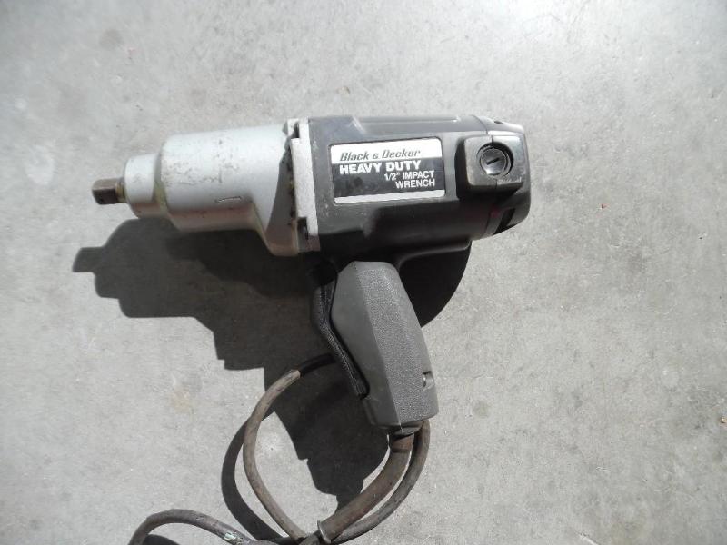 Black & Decker impact wrench