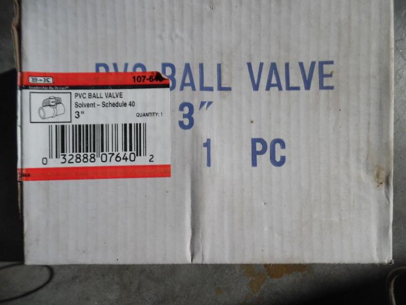 PVC ball valve