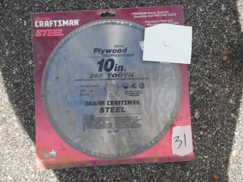 Craftsman saw blade