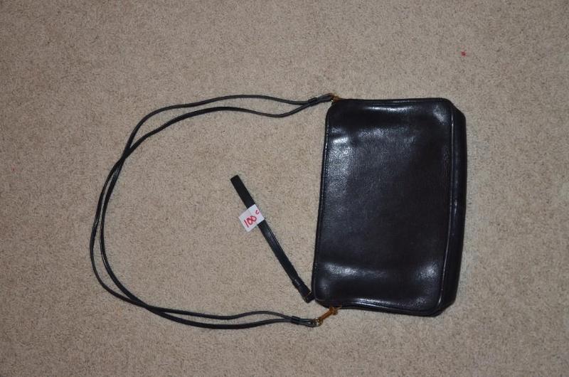 lot 100C image: Coach purse 11" long...