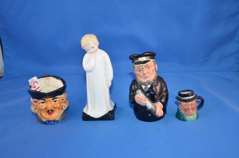 lot 115 image: Mr Pickwick Darling Royal Doulton England lit...