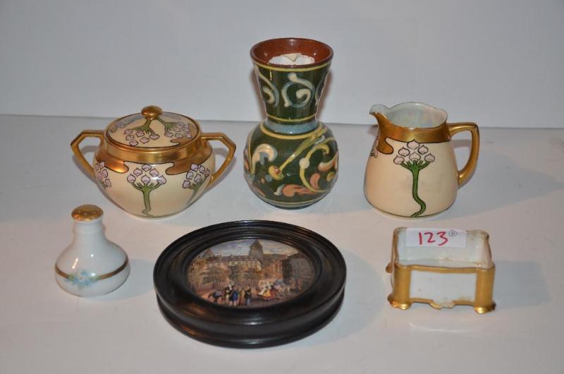 lot 123 image: Early Aller Vale Pottery