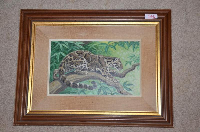 lot 146 image: Framed oil painting by W. V. Wilwerding ...