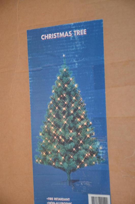 lot 261 image: Christmas tree with lights...