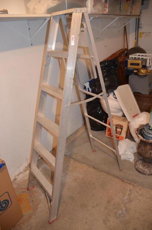 lot 264 image: Werner 6 foot step ladder model 366...