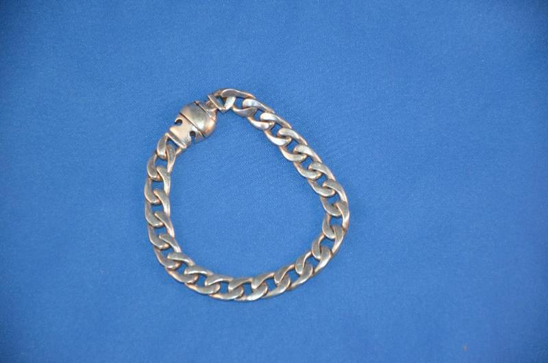 lot 77 image: Sterling silver bracelet...
