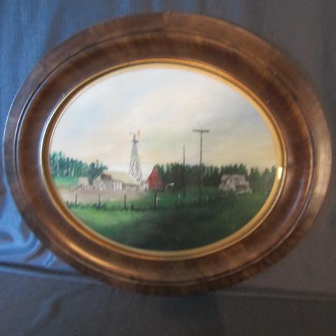 lot 154 image: Antique Frame, Original Art